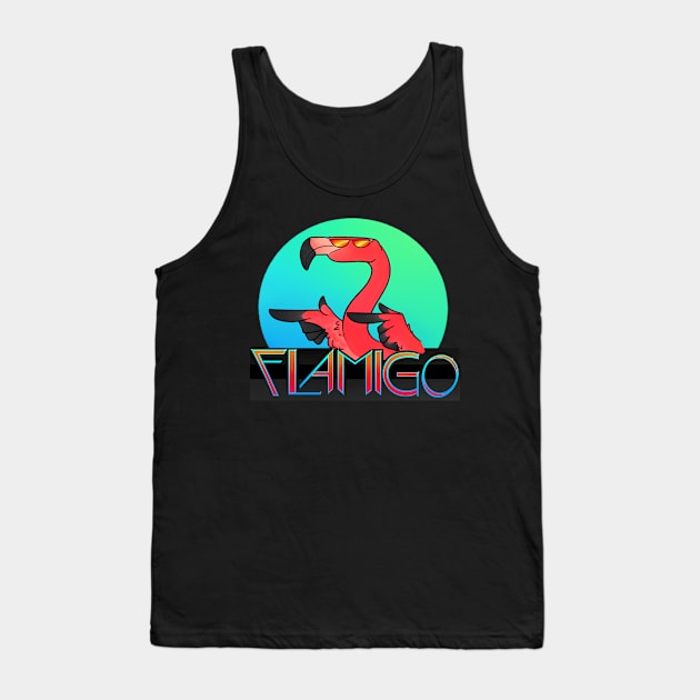 FLAMIGO Tank Top by SmalltimeCryptid